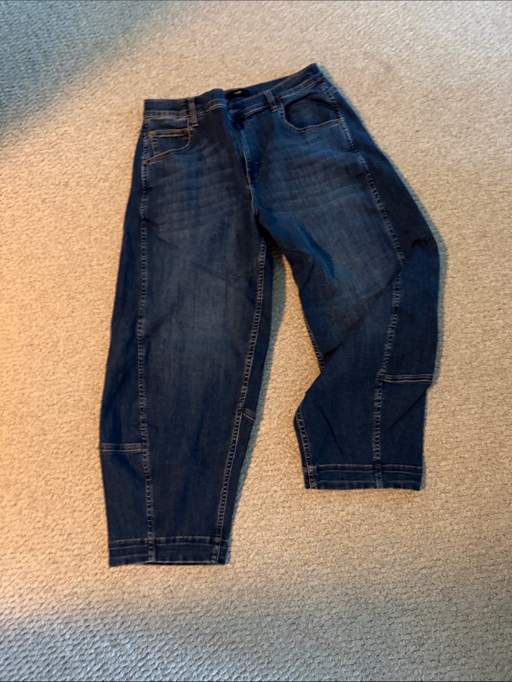 Relaxed Fit Women’s Jeans in Dark Blue
